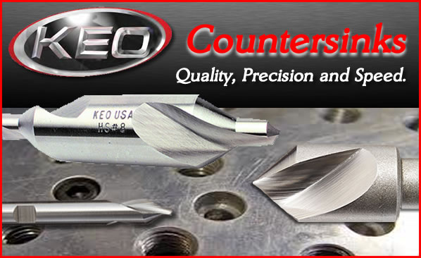 KEO – Cutting Tools – Combined Drill & Countersinks